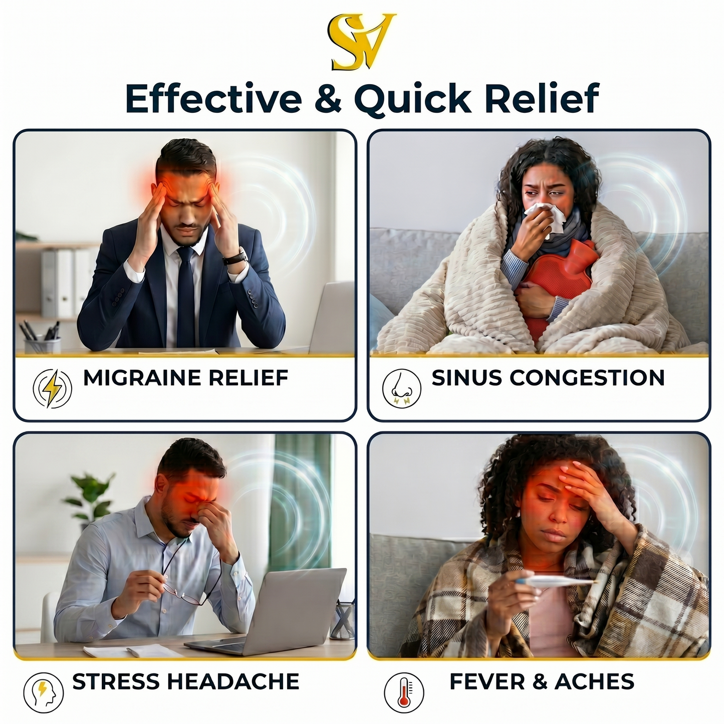 Migraine Relief Cap