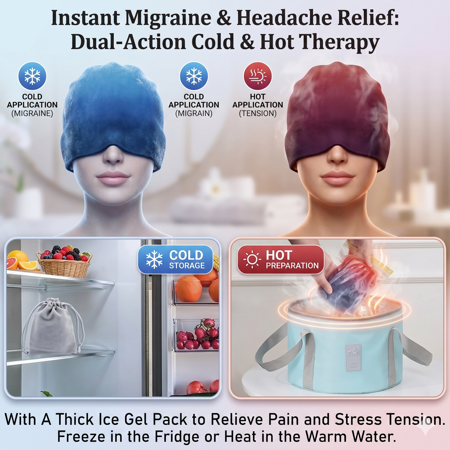 Migraine Relief Cap