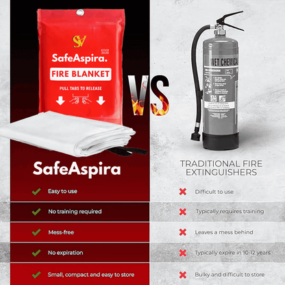 SafeAspira™ Emergency Fire Blanket